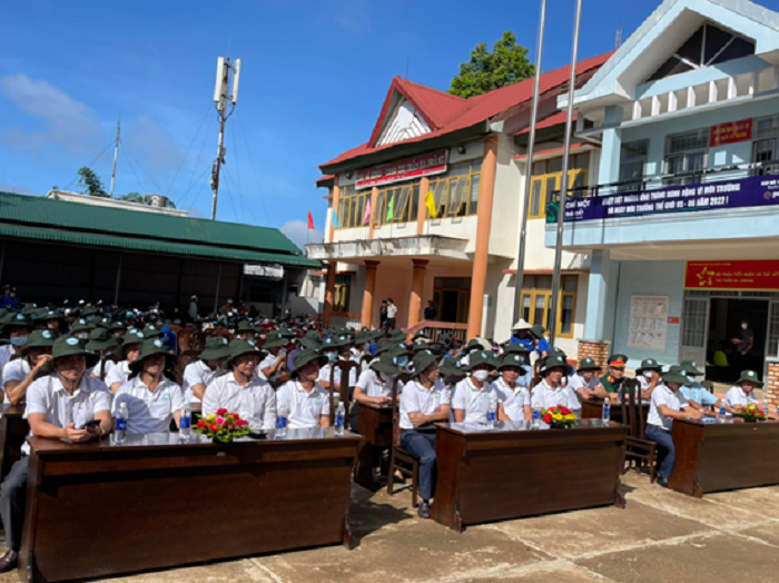 Lễ ra quân Tháng hành động vì môi trường huyện Ea H’Leo năm 2022